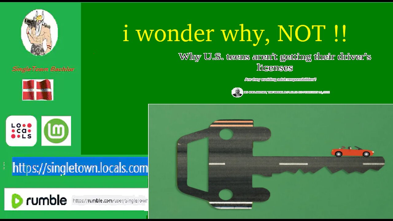 Why arent American teens having their Driver licenses ????