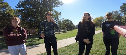 University of Illinois: Preaching Against The Many False Christs, Trying to Help Catholics Out of Their False Religion, Encouraging Christians To Holiness, Emphasizing Being Born Again, Dealing With Some Curious, Some Hardened Students, Preaching Jesus!