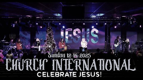 Robin D Bullock & Pastor Robin R. Bullock 12.14.2025 - Church International - Sunday Celebration!