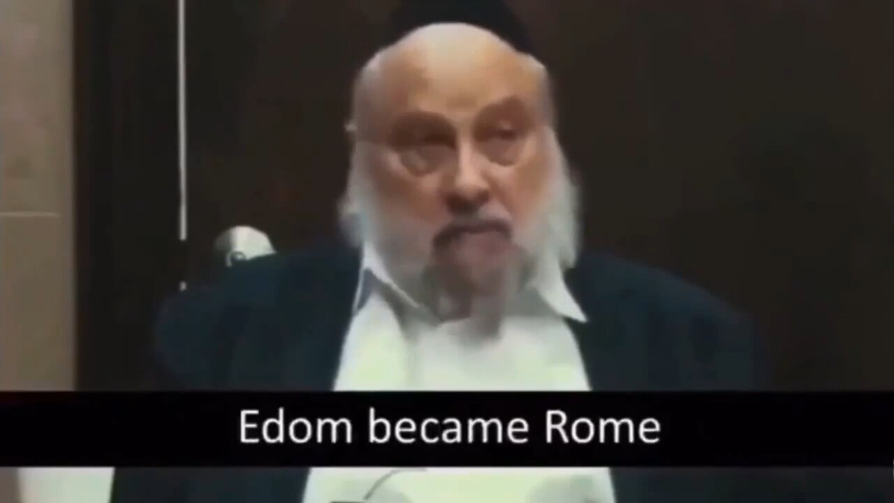 Edom is the Western Civilization