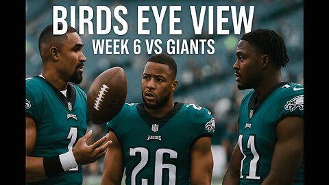 Birds Eye View Week 6 vs Giants 🦅 #FlyEaglesFly