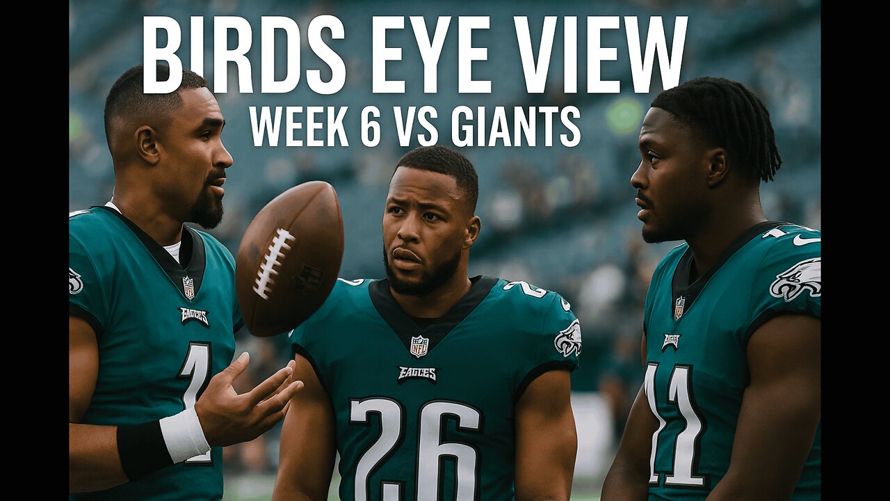 Birds Eye View Week 6 vs Giants 🦅 #FlyEaglesFly