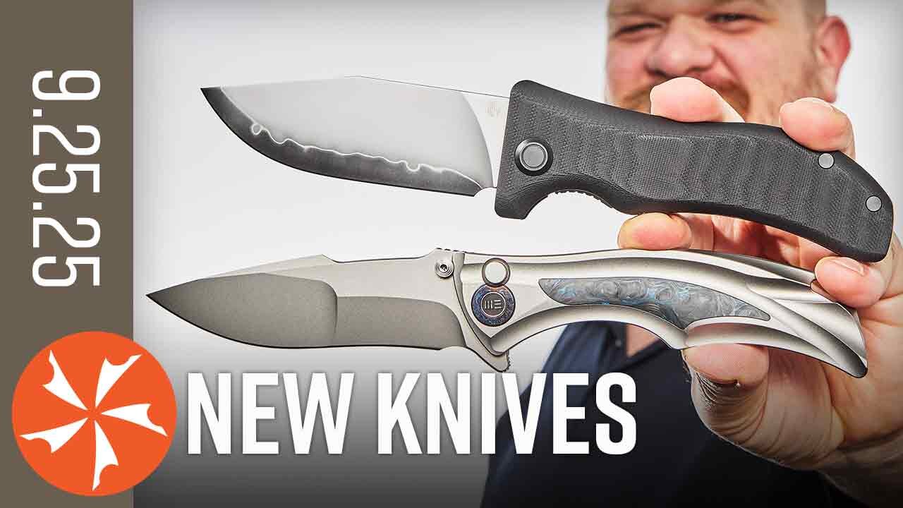 There’s The Beef! - New Knives September 25th, 2025 at KnifeCenter
