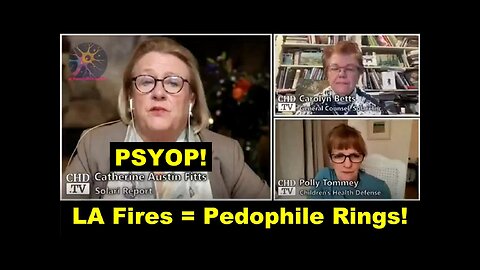 Catherine Austin Fitts: The LA Fires is to Cover Up the Pedophile Rings!