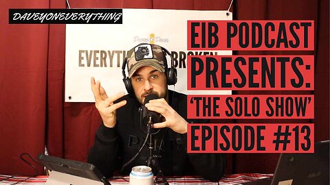 EIB Presents: 'The Solo Show' Ep #13 | TALKING TO A GHOST(Paranormal Hunting)