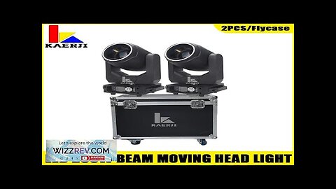 No Tax 2 Lights 1 Flight Case Led 200w Beam Moving Head Review