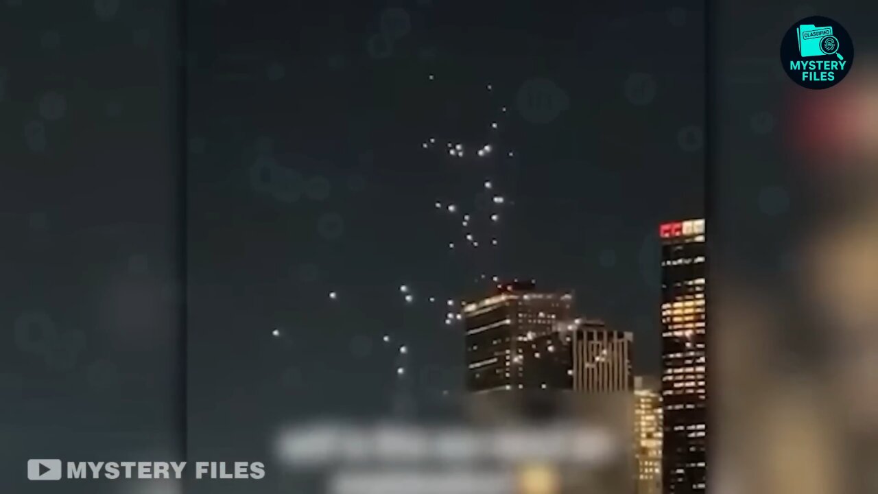 Midnight Watchers Capture Multiple UFO over New York