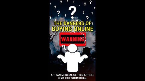 “The Dangers Of Buying Online” Article in our Weekly Newsletter!