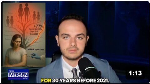 "In 2025... 77% more babies are dying than normal."