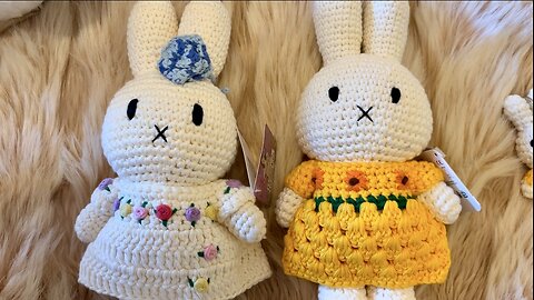 Unboxing & Review | Miffy x Van Gogh Crochet Dolls