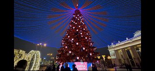 Moscow Celebrates New Year - 2025. Streets and Squares of the Russian capital