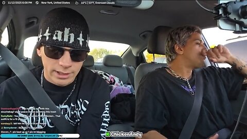 🛑 (PART 1 OF 2 CHICKEN ANDY'S VIEW) ICE, AC7IONMAN, TAEMIN, YOYO, & NATE RV DAY 4 TX 11-13-25