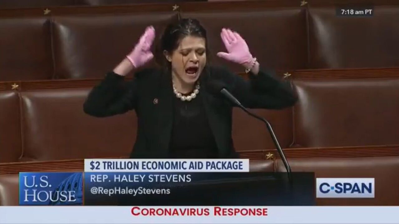 Dem Who Wore Pink Latex Gloves In Covid Meltdown Wants RFK Jr. Impeached For Ignoring The Science