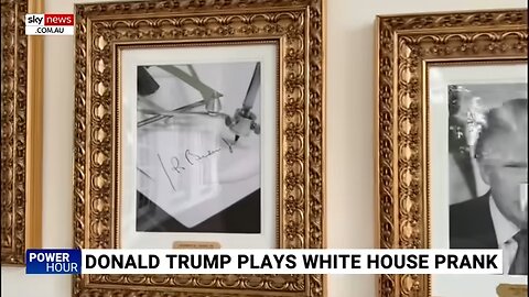 Donald Trump sends ‘big message’ to Joe Biden after replacing his portrait with autopen 