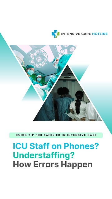 ICU Staff on Phones? Understaffing? How Errors Happen