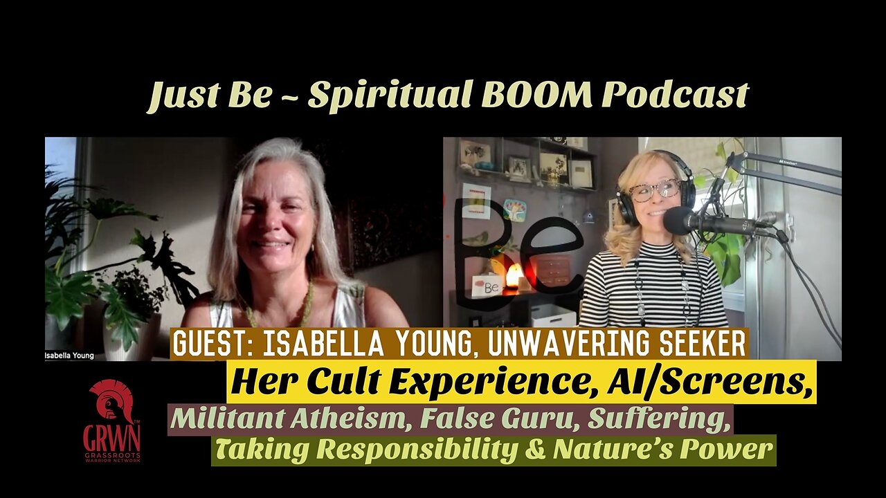 Just Be~SpiritBOOM: Joe Bains~Biohacker Health Coach: Pick Ups, Tantra, Orgasmic, Breatharian & Fat