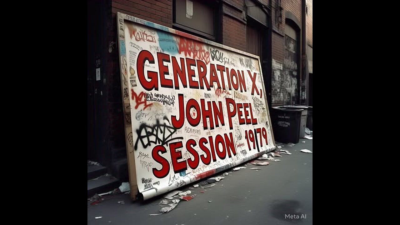 Generation X - Peel Session 1979