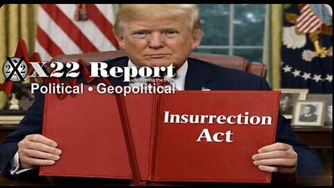 Trump Warns The Insurrectionists, What You Are Witnessing Is The War With The [DS]