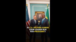 IS U.S. HELPING GABON COUP LEADER RUN FOR PRESIDENT?