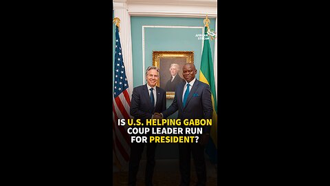 IS U.S. HELPING GABON COUP LEADER RUN FOR PRESIDENT?