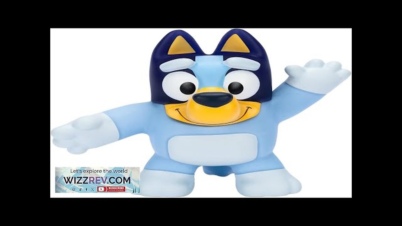 Stretchy Bluey Super Stretchy Toy Figure of Bluey with Squishy Filling Review