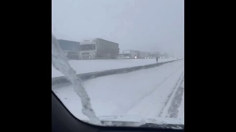 Fuerte nevada complica circulación alrededor de Moscú