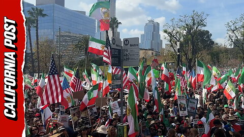 Los Angeles rally supports Iranian people in 'Global Day of Action'