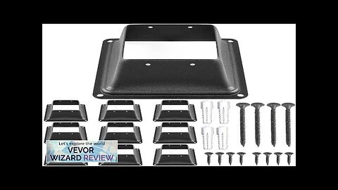 VEVOR Deck Post Base 20 PCS Post Base Skirt 4 x 4 Review