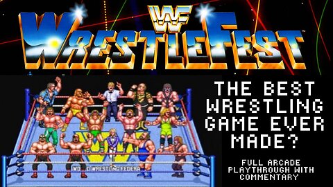 WWF Wrestlefest (1991) Full Arcade Gameplay (with Commentary)