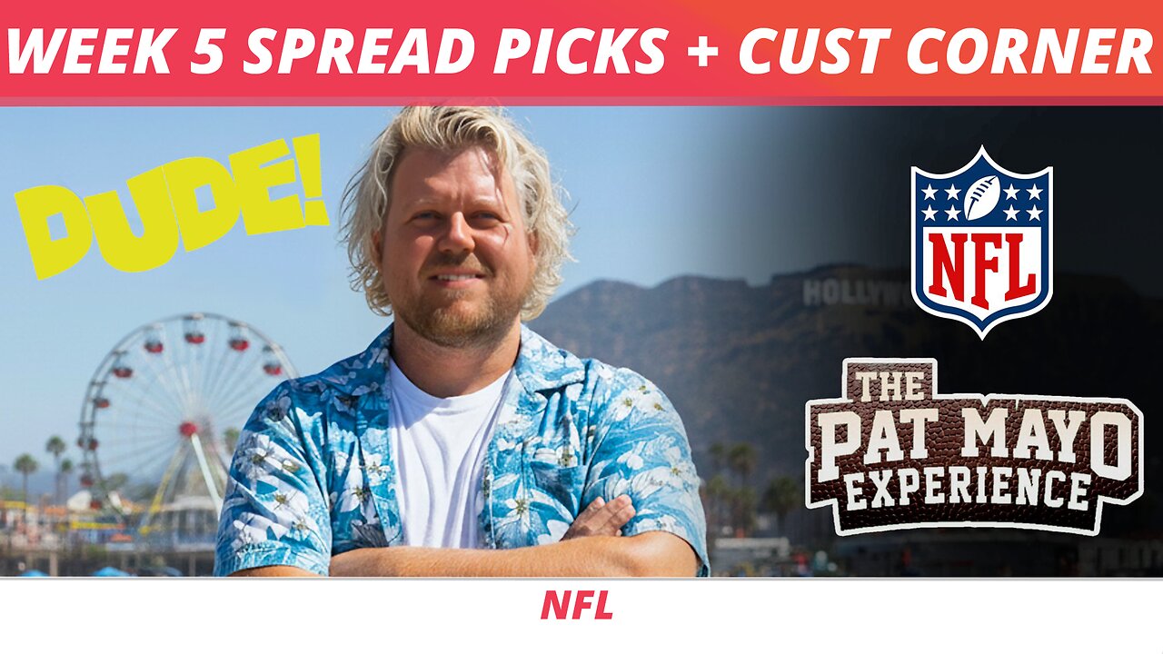2025 NFL Week 5 Spread Picks, Survivor | Cust Corner: Pre Drinking, Costco Meals, McDonalds Monopoly