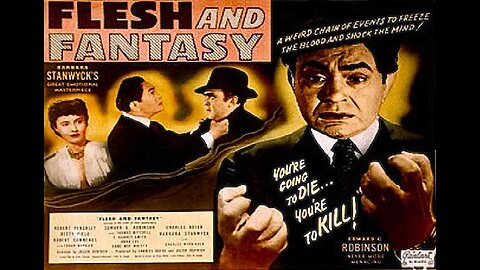 FLESH AND FANTASY 1943 Horror Anthology of Three Stories of the Supernatural FULL MOVIE in HD