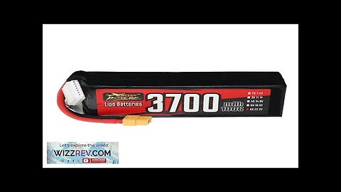 ZOP Power 6S 22.2V 3700mAh 100C 82.14Wh LiPo Battery XT60 Plug Review