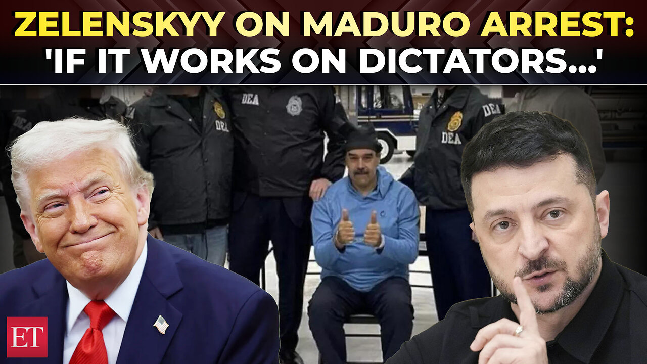 'Just like Maduro?': Zelenskyy drops bombshell, hints US could take down Putin next