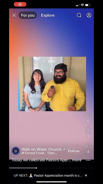 Pastor S. Angel & Miranda on Clergy Appreciation Day