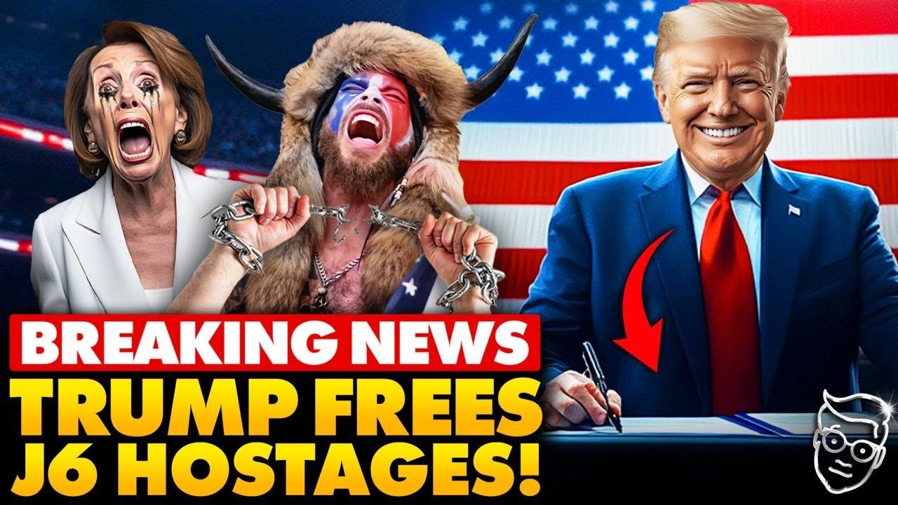 BREAKING: President Trump FREES Thousands of January 6th Political Prisoners LIVE on TV!!