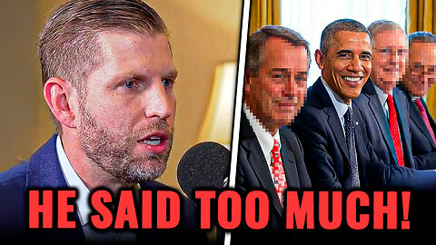 Eric Trump Reveals the Dirty Secret Washington Never Wanted Exposed