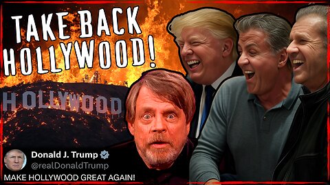 Trump Asks Stallone, Gibson and Voight to Make Hollywood Great Again!
