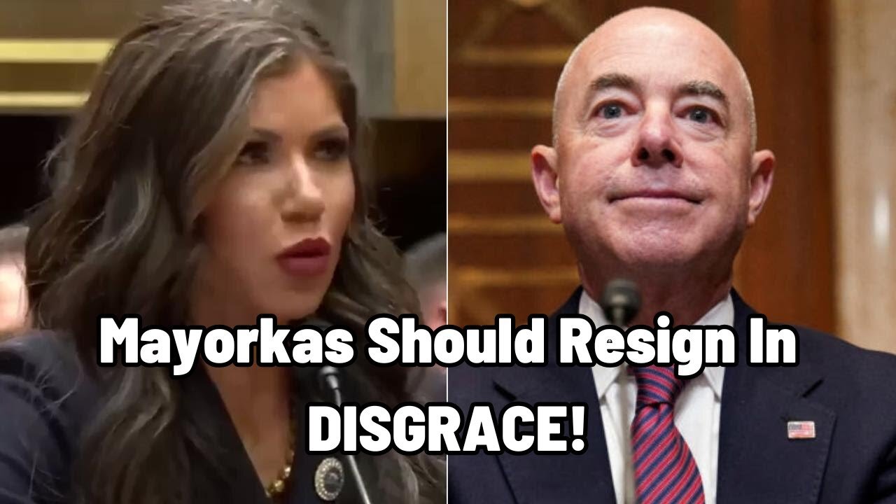 "An Absolute Disgrace": Trump's DHS Sec. Directly RIPS Mayorkas Over Border Security Failure!!