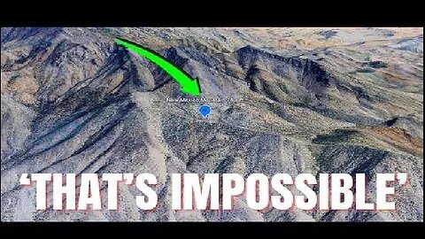 What looked like a 'crashed disc' on the mountain top is GONE! - MrMBB333