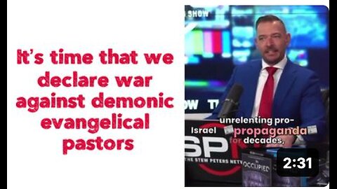 It’s time that we declare war against demonic evangelical pastors