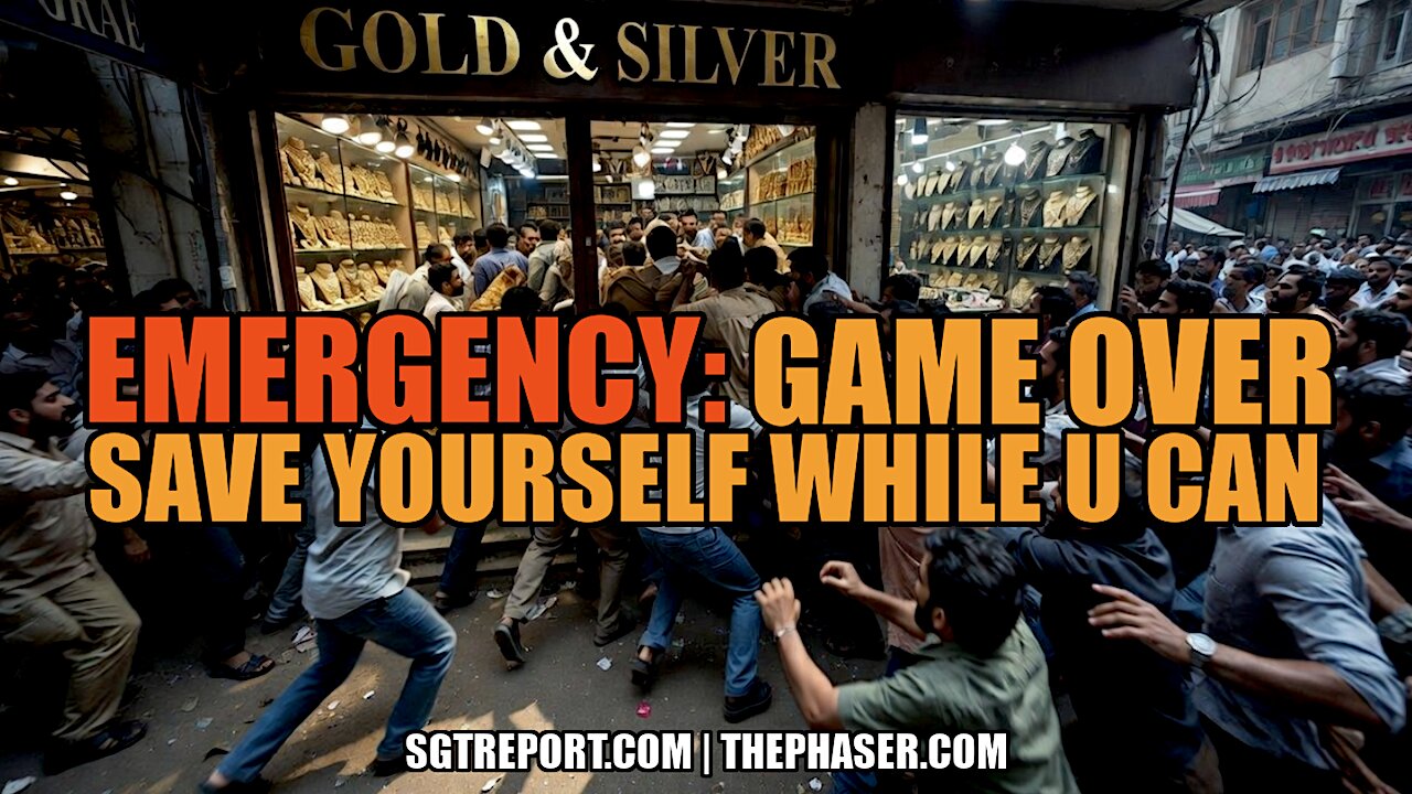 EMERGENCY! GAME OVER: SAVE YOUR FAM WHILE YOU CAN -- Chris Marcus
