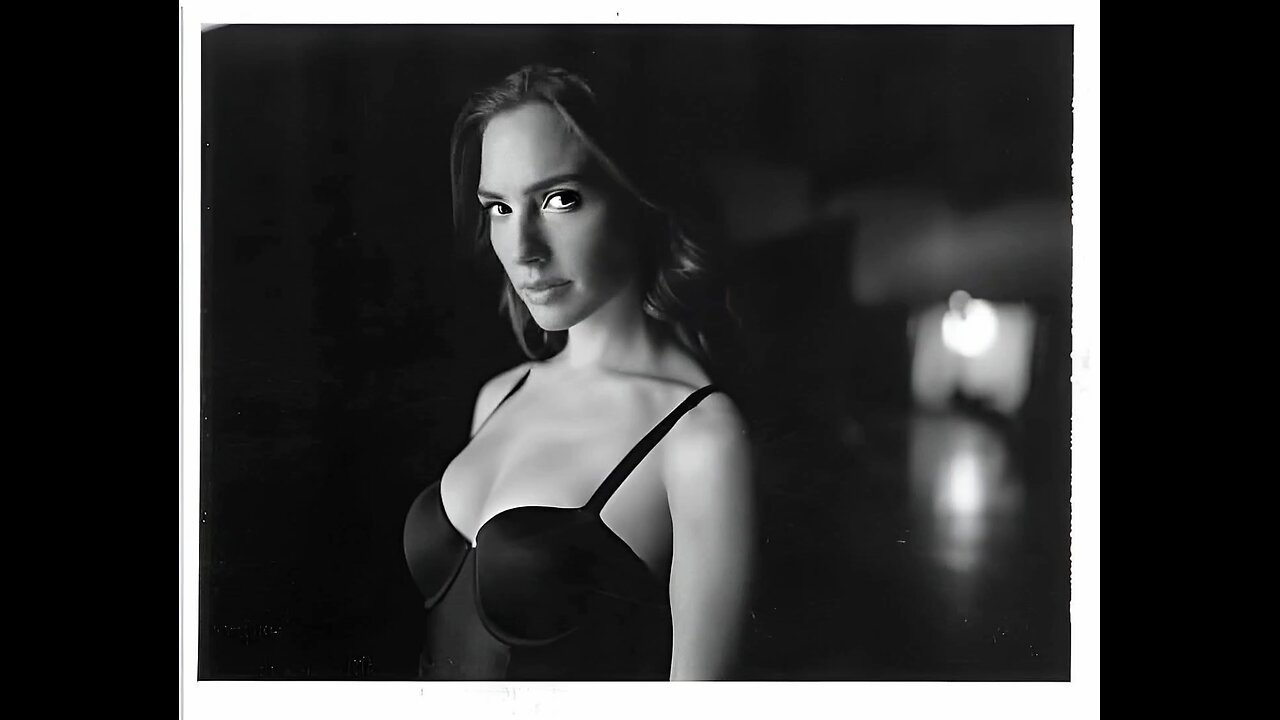 Gal Gadot's screen test photo for Batman v Superman.