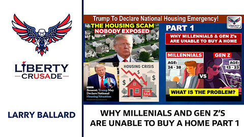 Why Millenials and Gen Z's Are Unable to Buy A Home. Part 1.