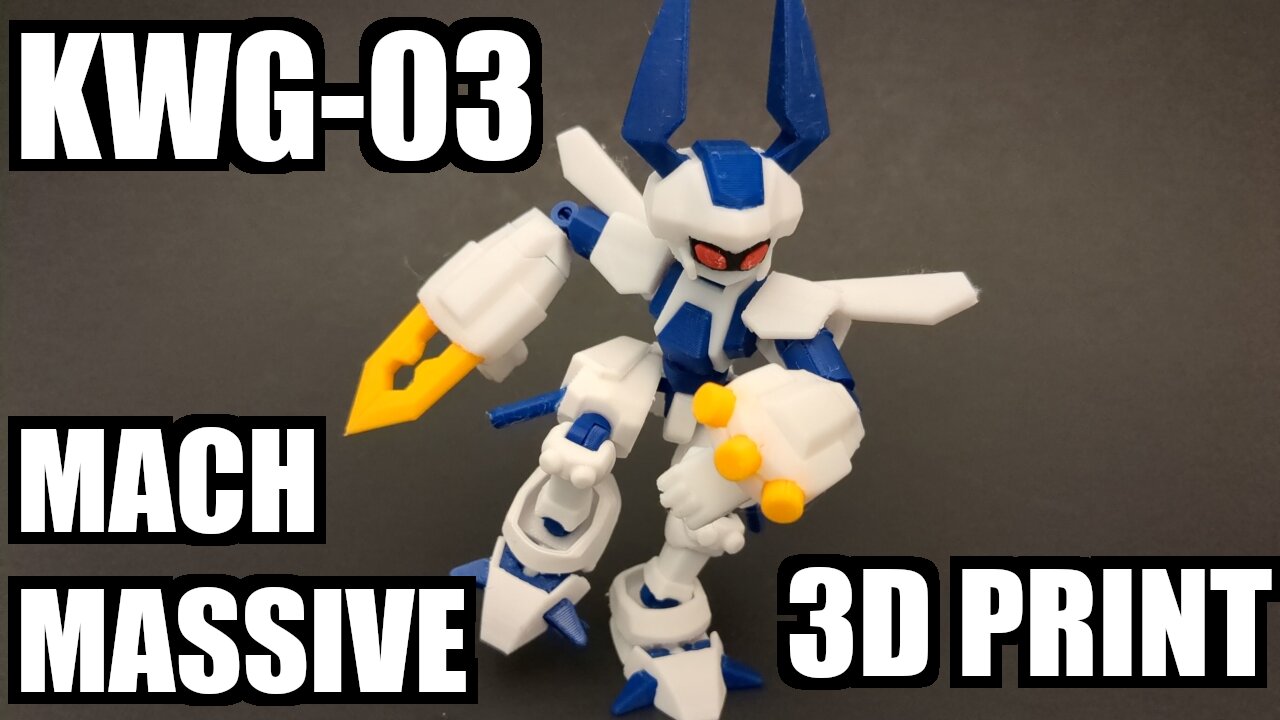 3D Printed Medabot Mach Massive
