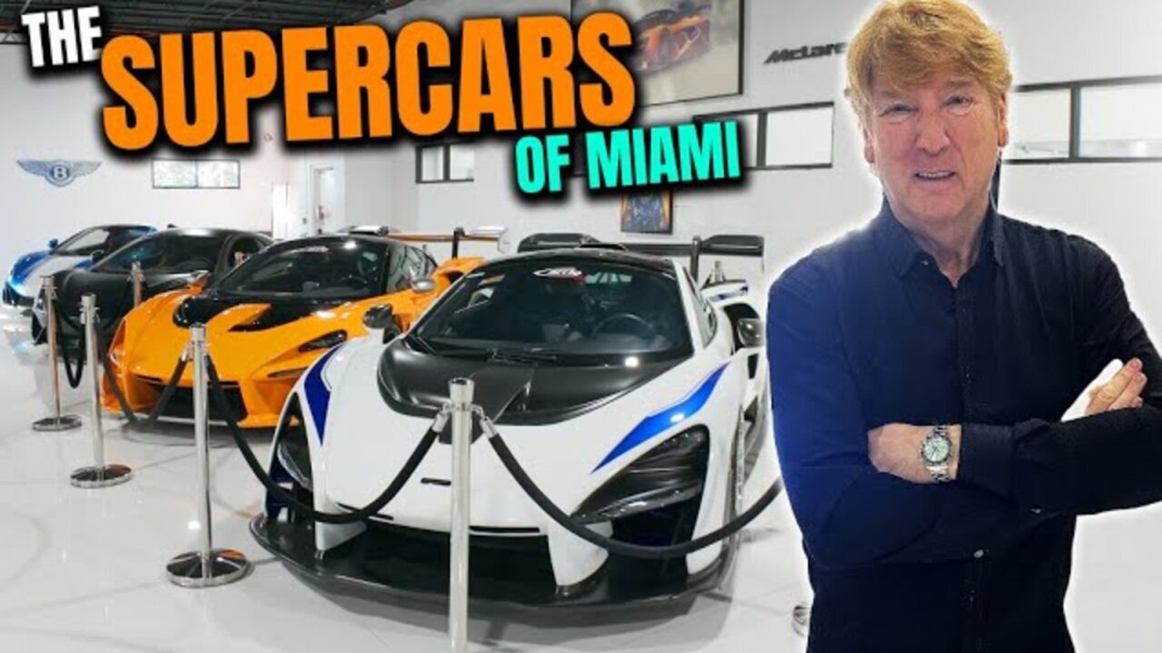 INSIDE AN INSANE MIAMI SUPERCAR COLLECTION!