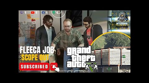 GTA V Fleeca Job Scope Out On-line Mission Bank Robbery Guide| GTA V Missions guides