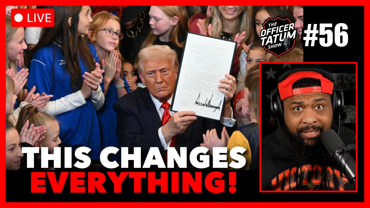 LIVE: Trump EXECUTIVE ORDER Delivers DEATH BLOW To LEFTIST AGENDA + MORE | Officer Tatum Show EP 56