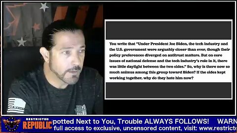 🇺🇲⚖️🇺🇲🗽🇺🇲🔒🇺🇲 RESTRICTED REPUBLIC WITH JUSTUS KNIGHT WARNING!