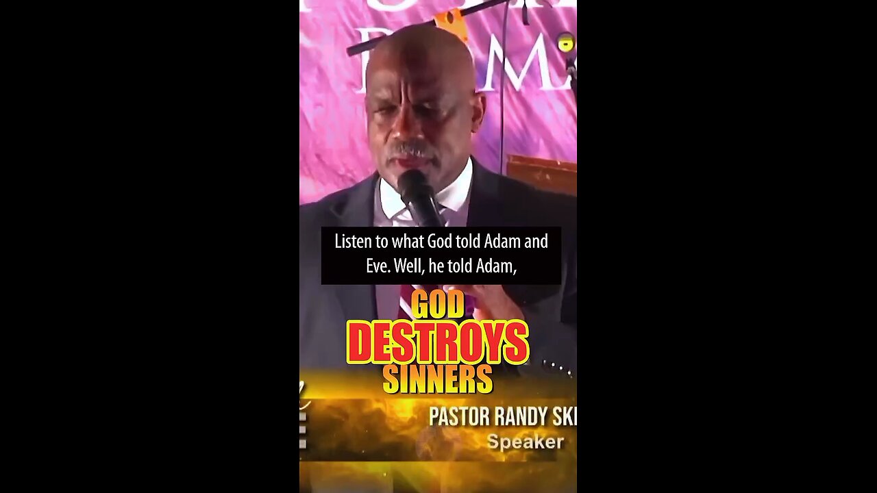 God destroys sinners!