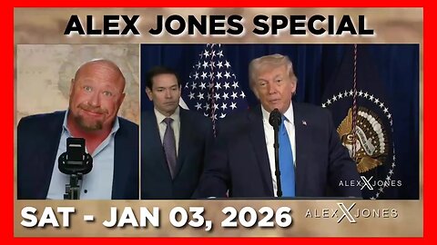 ALEX JONES (Full Show) 01_03_26 SATURDAY SPECIAL